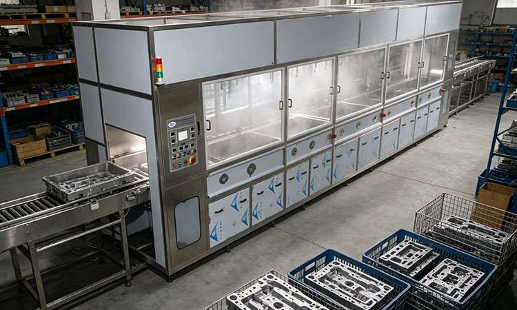 從螺絲到微型齒輪：大型超聲波工業清洗機如何搞定所有精密小件？